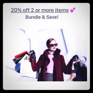 20% off your purchase of 2+ items!